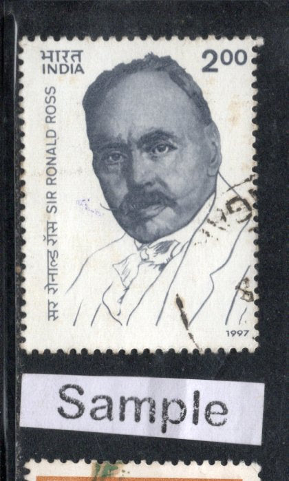 India 1997 Sir Ronald Ross Malaria Health Phila-1556 Used Stamp
