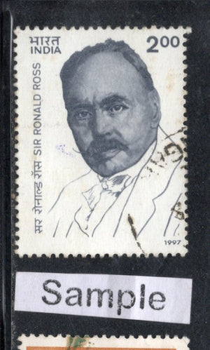 India 1997 Sir Ronald Ross Malaria Health Phila-1556 Used Stamp