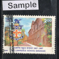 India 1997 Lawrence School Sanawar Phila-1566 Used Stamp