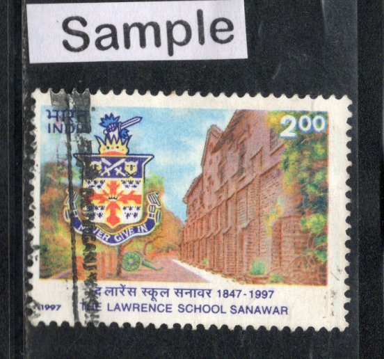 India 1997 Lawrence School Sanawar Phila-1566 Used Stamp