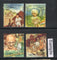 India 1998 Mahatma Gandhi's 50th Death Anni. Phila-1607-10 Used Stamp Set