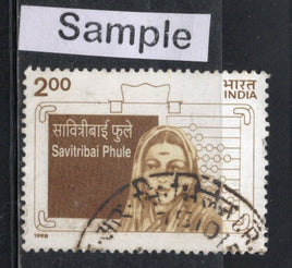 India 1998 Savitribai Phule Phila-1614 Used Stamp