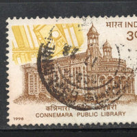 India 1998 Connemara Public Librery Phila-1657 Used Stamp