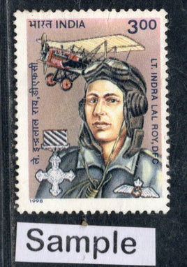 India 1998 Lt. Indra Lal Roy Phila-1660 Used Stamp