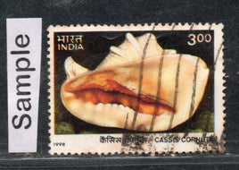 India 1998 Year of Ocean Seashell Phila-1667 Used Stamp