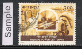 India 1999 Thermal Power in India Phila-1726 Used Stamp