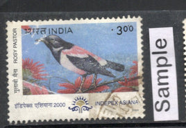 India 2000 Migratory Birds Phila-1763 Used Stamp