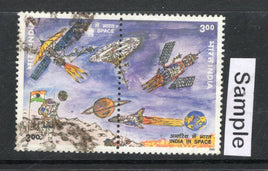 India 2000 India's Space Programme Satellite Setenent Phila-1786 Used Stamp Set