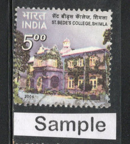 India 2006 St. Beed's College Shimla Phila-2176 Used Stamp
