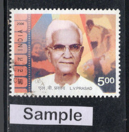 India 2006 L. V. Prasad Cinema Film Phila-2201 Used Stamp