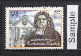 India 2006 Bartholomaeus Ziegenbalg Phila-2234 Used Stamp