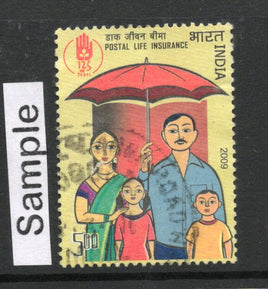 India 2009 Postal Life Insurance Phila-2453 Used Stamp