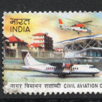 India 2012 Civil Aviation Aeroplane Phila-2751 Used Stamp