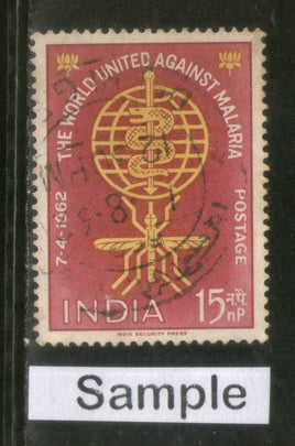 India 1962 Malaria Eradication Health Phila-370 Used