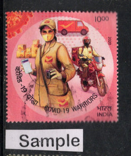 India 2020 COVID-19 Warriors Health Phila-3731 Used Stamp