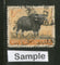 India 1963 10np Wild Life Animal Preservation Gaur Phila-388 1v Used Stamp