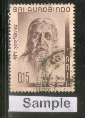 India 1964 Sri Aurobindo Phila-405 1v Used Stamp
