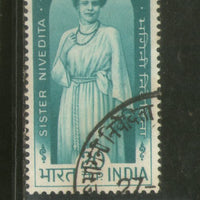India 1968 Sister Nivedita Phila-471 1v Used Stamp