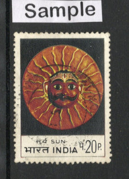 India 1974 20p Indian Masks Ravan Phila-599 Used Stamp