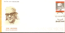 India 2007 Lokbandhu - Raj Narain Phila-2263 FDC