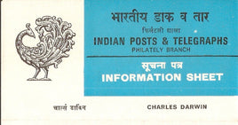 India 1983 Charles Darwin Phila-930 Blank Folder