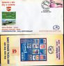 India 2005 HQ 2 Corps Kharga Philex Map Military Aeroplane Tank APO Cover+Brochu