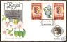 St. Vincent Gr 1982 Diana Royal Baby Flower Gutter FDC  # 594-9