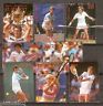 St. Vincent 1985 World Famous Tennis Players 8v MNH
