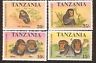 Tanzania 1992 Chimpanzee Monkey Wildlife Animal Fauna 4v Set MNH
