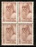 India 1969 Dr. Bhagavan Das Phila-481 / Sc 485 BLK/4 MNH