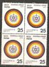 India 1975 Theosophical Society Phila-670 BLK/4 MNH