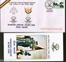 India 2008 4th Battalion The Mahar Regiment Borders Military APO Cover+ Brochure