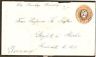 India QV 2As6ps Postal Stationary Envelope to Germany