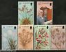 Guernsey 1988 Publication of Fiora Sarniensis Flowers Sc 394-99 MNH