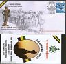 India 2012 Garhwal Rifles Regiment Military Coat of Arms APO Army Postal Cover