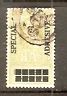 India Fiscal KG V 8As SPECIAL ADHESIVE O/P on BROKER's NOTE Revenue Stamp RARE 5