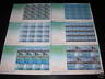 India 2007 Landmark Bridges of India 6 Diffrent Sheetlet Set MNH