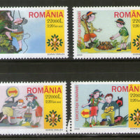 Romania 2005 Scout Activities Sc 4732-35 MNH # 1002