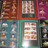 India 2013 Indian Cinema Film Movie Art Actor Actress Set of 6 Booklet Presentation Pack # 10034