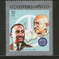 Congo 1992 Mahatma Gandhi of India & Martin Luther King Sc 960 MNH # 652