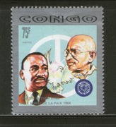 Congo 1992 Mahatma Gandhi of India & Martin Luther King Sc 960 MNH # 1006