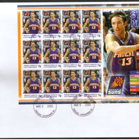 Grenada 2005 Steve Nash Basketball Player Sport Sc 2595 Sheetlet on FDC # 10303