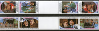 St. Vincent Grenadines 1986 Royal Wedding SPECIMEN tete-beche Gutter Pair MNH # 1037B