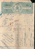 India Fiscal Bhopal State Provisional 1An 6ps on Rs.20 Stamp Paper Type 30 Revenue Court Fee # 10449C