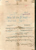 India Sarangi Thikana Jhabua State 4As Hand Written Unrecorded Stamp Paper # 10591B