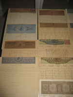 India Fiscal 26 Different QV to KGVI FOR COPIES Stamp Paper Fine Used Collection # 10826