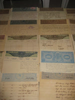 India Fiscal 26 Different QV to KGVI FOR COPIES Stamp Paper Fine Used Collection # 10826
