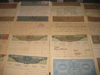 India Fiscal 26 Different QV to KGVI FOR COPIES Stamp Paper Fine Used Collection # 10826