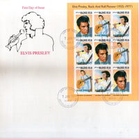 Maldives 1993 Elvis Presley Cinema Music Film Actor Sc 1836 Sheetlet FDC # 10907