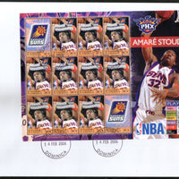 Dominica 2006 Amare Stoudemire Basketball Player Sport Sc 2568 Sheetlet on FDC # 10915